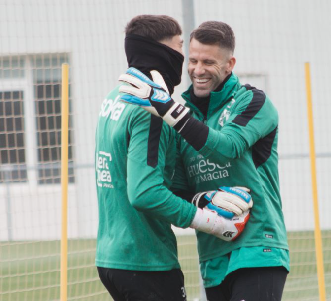 Escucha la opinión de Dani Jiménez sobre la situación de la SD Huesca