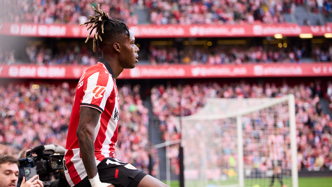 FC Barcelona-Athletic | Nico Williams también vuelve al Camp Nou: "Tenemos que protegerle, pero nos interesa que esté al 100%"