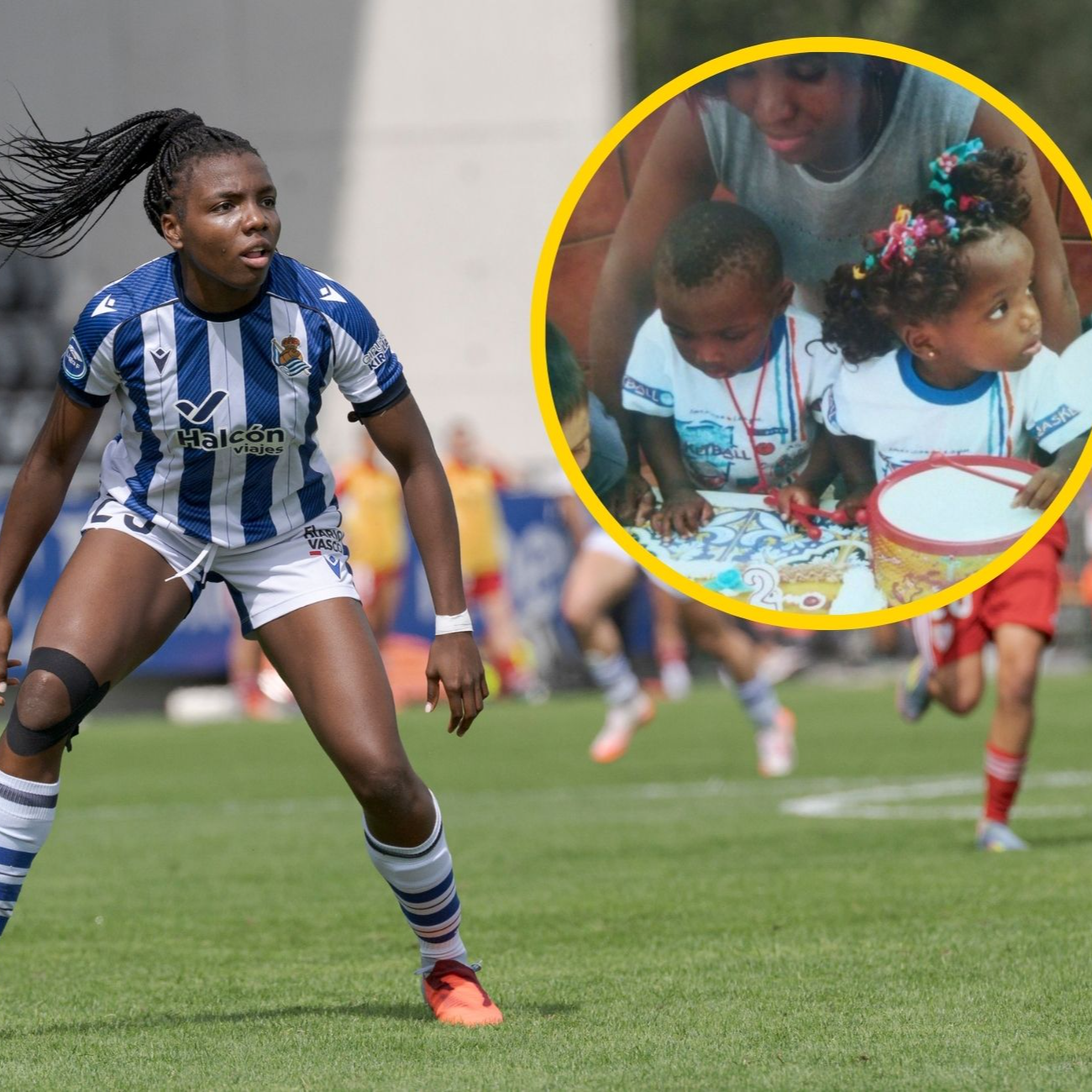 Entrevista | De llegar en patera a poder ser campeona de la Nations League con España: la historia de Edna Imade con su madre y su hermano Entrevista | De llegar en patera a poder ser campeona de la Nations League con España: la historia de Edna Imade con su madre y su hermano