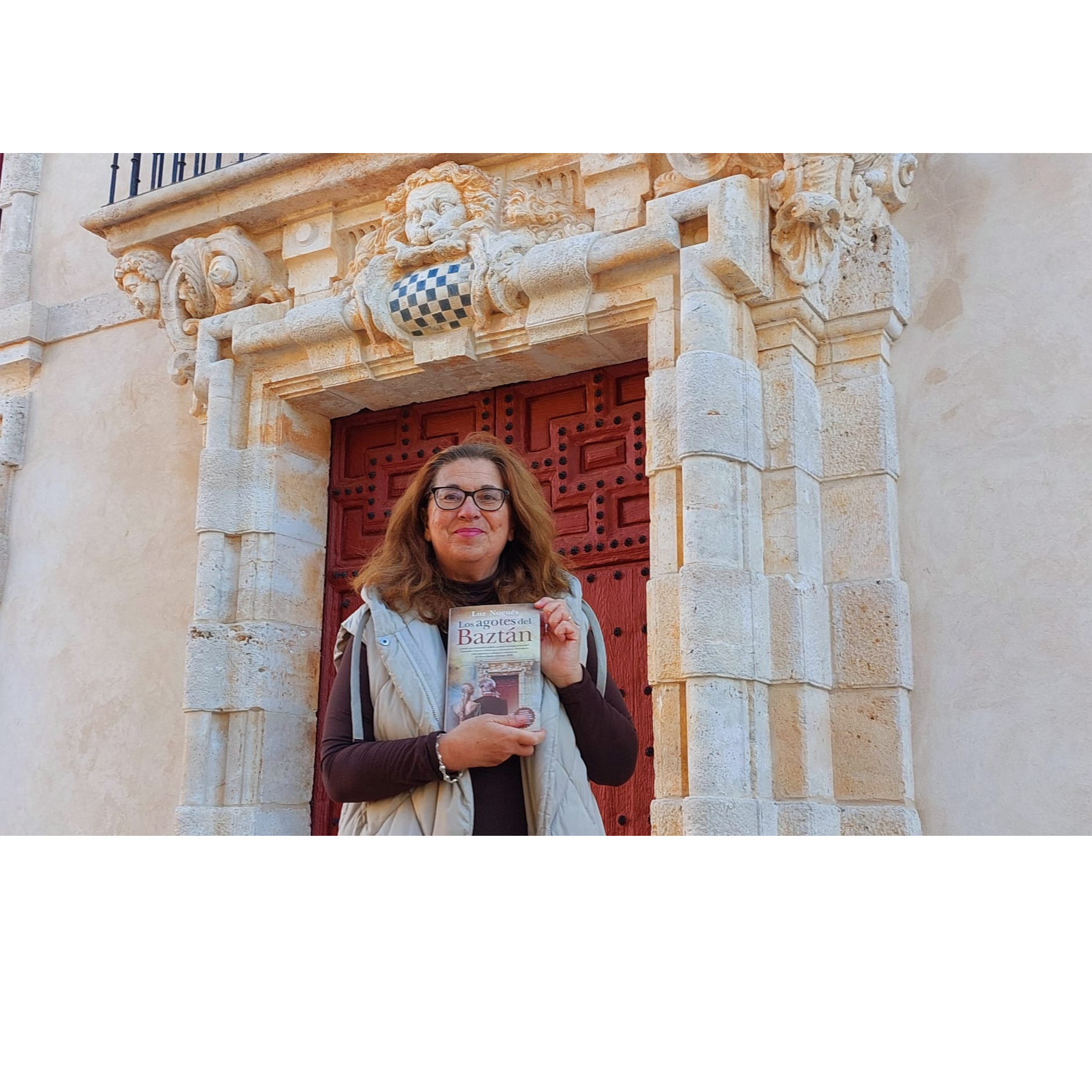 Luz Nogués, autora de la novela 'Los agotes del Baztán' Luz Nogués, autora de la novela 'Los agotes del Baztán'