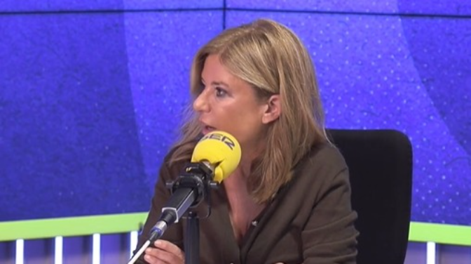 Esther Palomera: "Si el abogado de Manos Limpias dice que hay motivaciones políticas, algo ha debido ver en estos 18 meses" Esther Palomera: "Si el abogado de Manos Limpias dice que hay motivaciones políticas, algo ha debido ver en estos 18 meses"