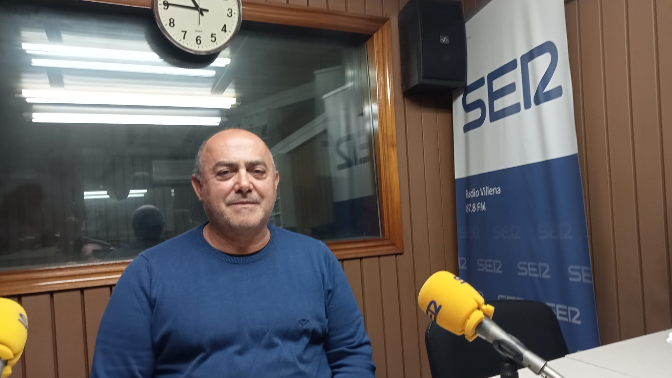 Juan Rojas, candidato a Presidente de la Junta Central, en Radio Villena