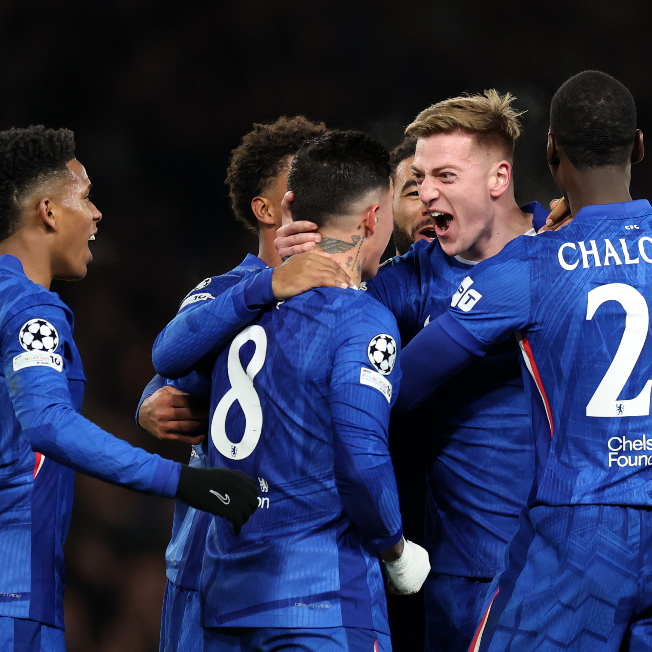 UEFA Champions League I Chelsea 3-0 FC Barcelona I Gol de Liam Delap