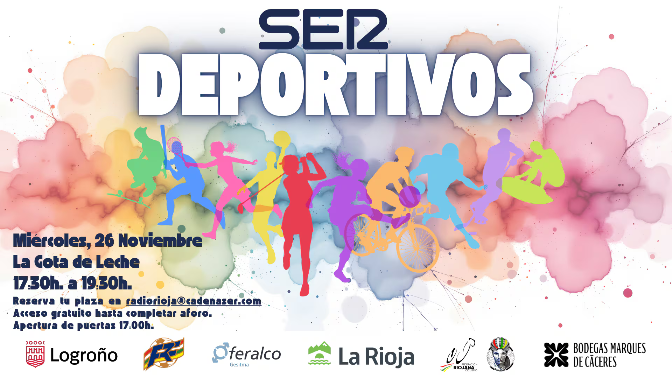 IV Encuentros SER Deportivos: Entrevista con Alberto Aparicio, director de Radio Rioja (26/11/2025) IV Encuentros SER Deportivos: Entrevista con Alberto Aparicio, director de Radio Rioja (26/11/2025)