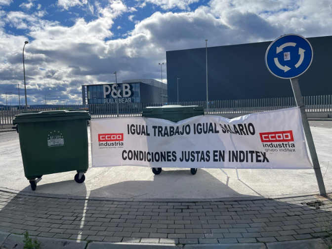 Raúl Casado, huelga Inditex Pull and Bear