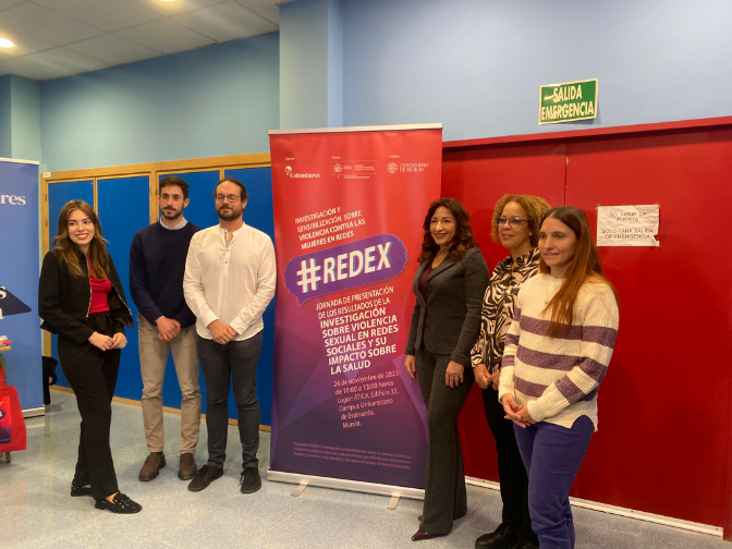 Presentación del proyecto 'REDEX' en la Universidad de Murcia