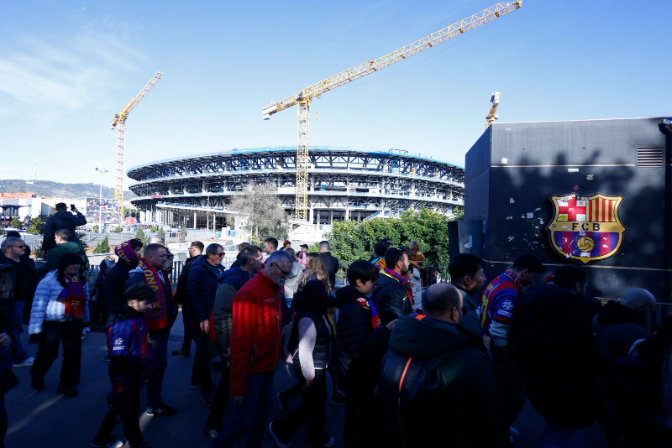 Imagen de Treball sanciona amb 1 milió una empresa de les obres del Camp Nou per tenir 79 treballadors contractats irregularment