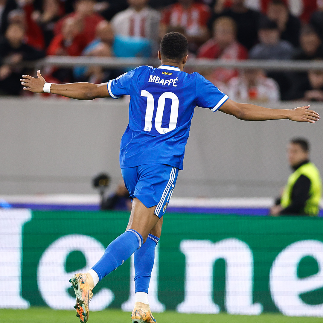 UEFA Champions League I Olympiacos 2-4 Real Madrid I Gol de Mbappé UEFA Champions League I Olympiacos 2-4 Real Madrid I Gol de Mbappé