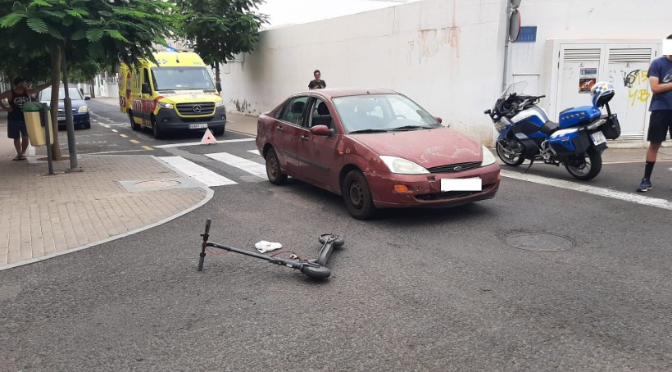 En patinete, casco o multa: Advertencia de un municipio de Lanzarote