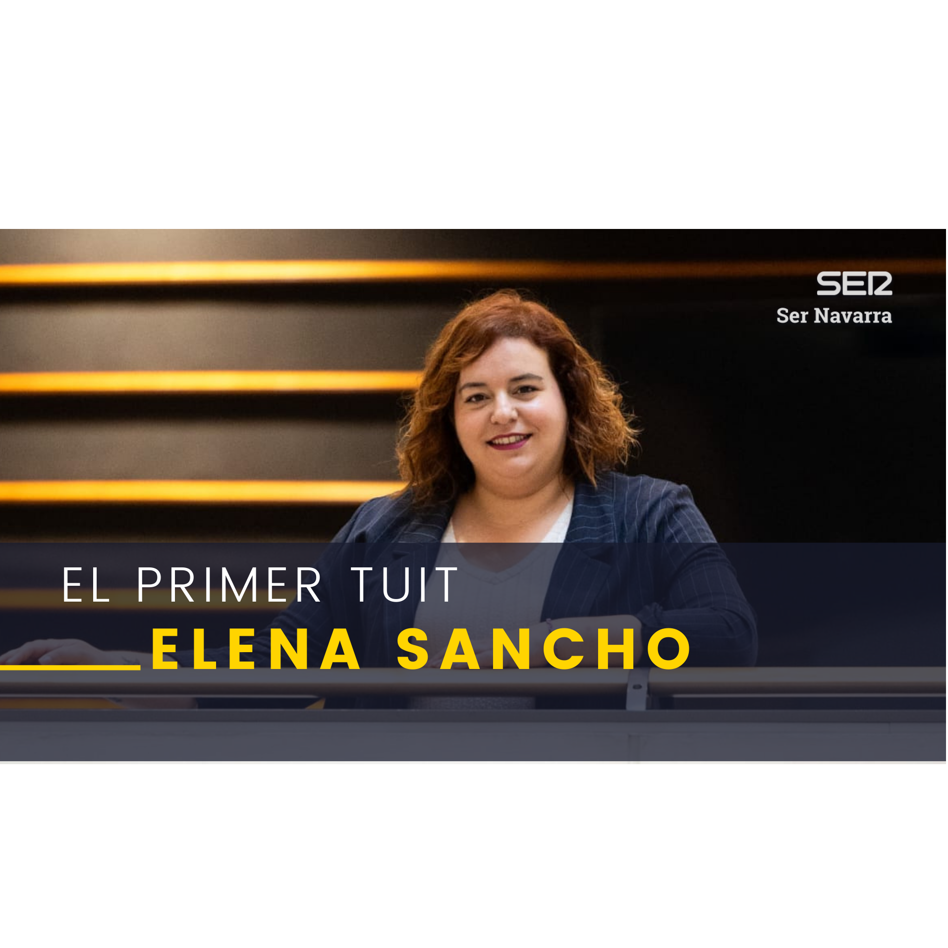 El Primer Tuit con Elena Sancho, eurodiputada