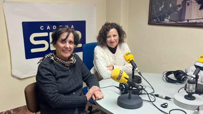 Yolanda Abad y Pilar Aibar, directora y docente del programa experiencial