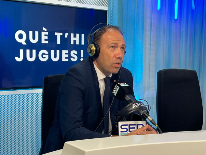 Berni Álvarez, sobre la FCF: "Hem parlat amb les dues parts perquè el procés sigui el més transparent possible"