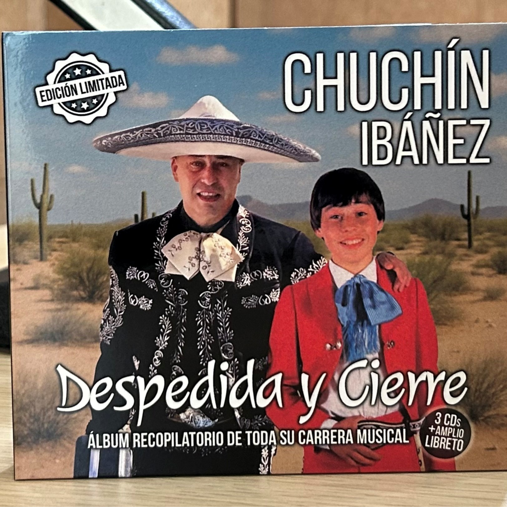 "Despedida y cierre", el último disco de Chuchín Ibáñez