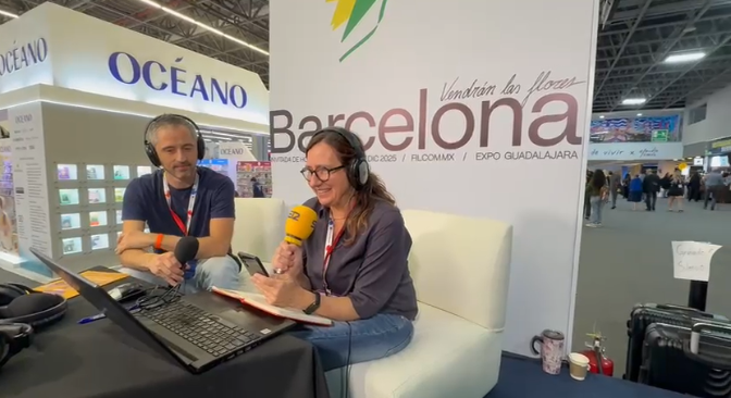 Un Sant Jordi a Mèxic: "La gent estima aquesta fira"