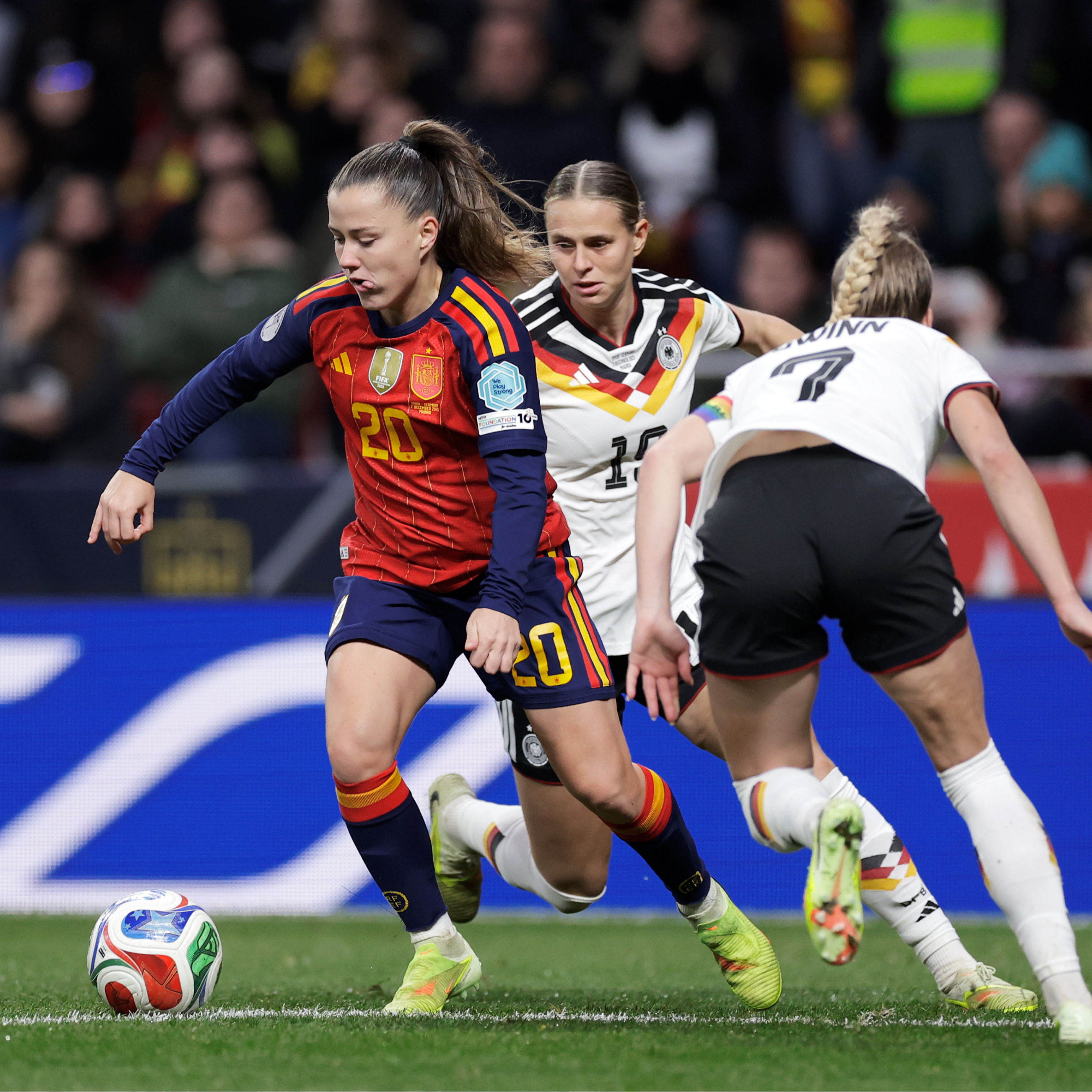 Nations League Femenina I España 1-0 Alemania I Gol de Claudia Pina