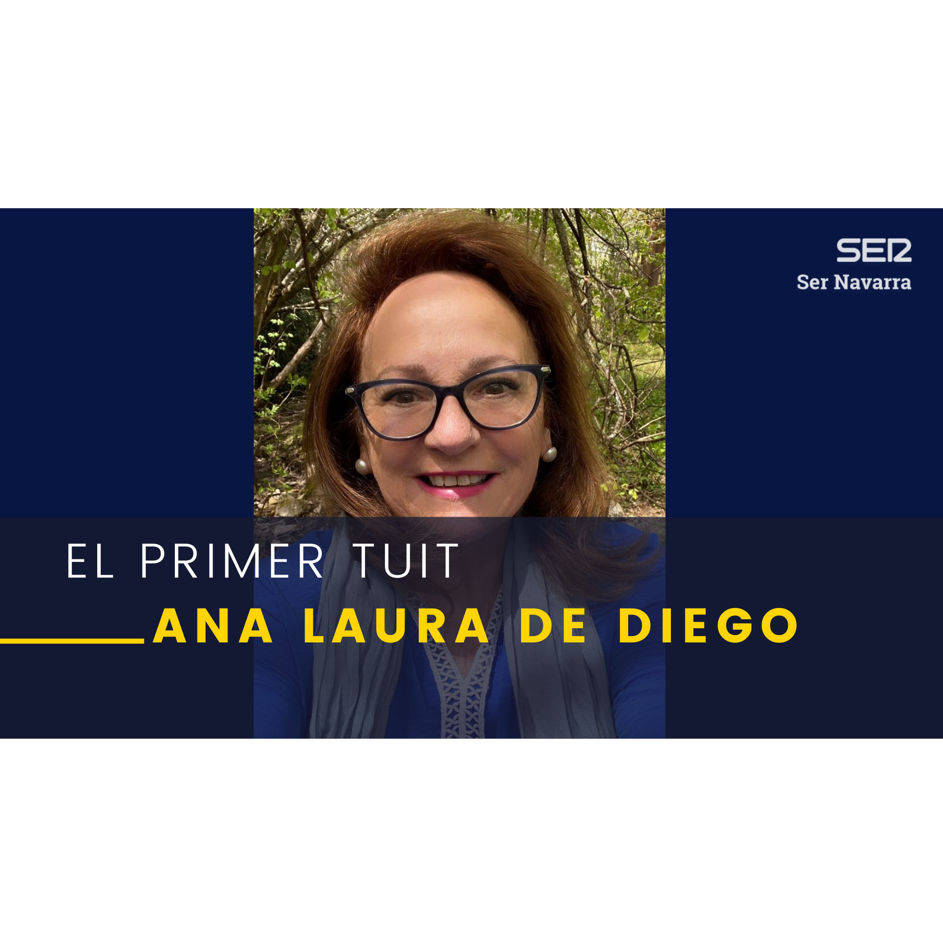 El Primer Tuit con Ana Laura de Diego en el Día de Navarra