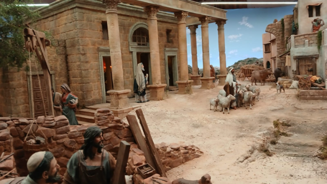 Taller de farinosos y exposición de belenes en Rivas