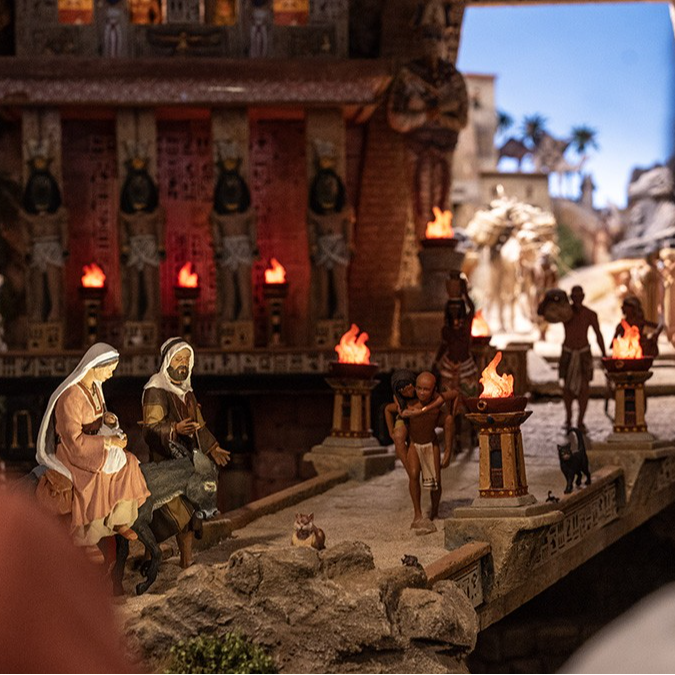 Abierta la exposición de Belenes de Pamplona en Baluarte Abierta la exposición de Belenes de Pamplona en Baluarte