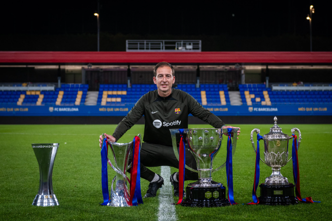 Rafel Navarro: "Hi ha gent que té ganes que el projecte del Barça femení, que és molt llarg, s'acabi ja"