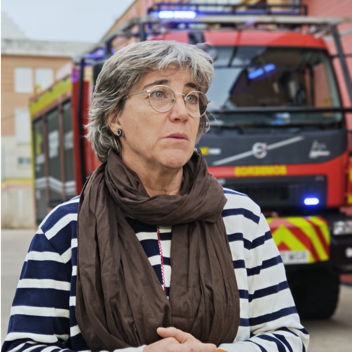 Imagen de Entrenando para la jubilación | Luisa Cabañero, segunda bombera de España: 