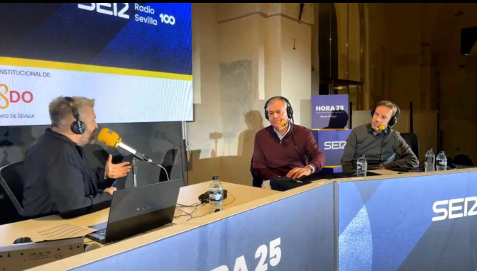 José Luis Sanz, alcalde de Sevilla: "Este alcalde hará todo lo posible para que una empresa sevillana pueda quedarse con Radio Sevilla" José Luis Sanz, alcalde de Sevilla: "Este alcalde hará todo lo posible para que una empresa sevillana pueda quedarse con Radio Sevilla"