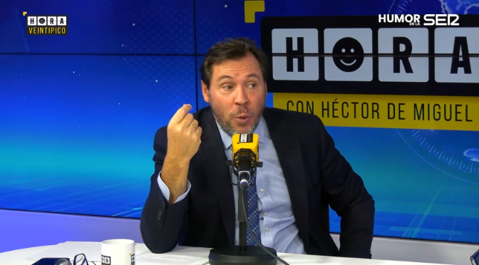 Imagen de Óscar Puente propone viajar de pie en el tren: 