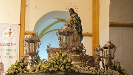 Algeciras celebra su procesión de la Inmaculada esta tarde Algeciras celebra su procesión de la Inmaculada esta tarde