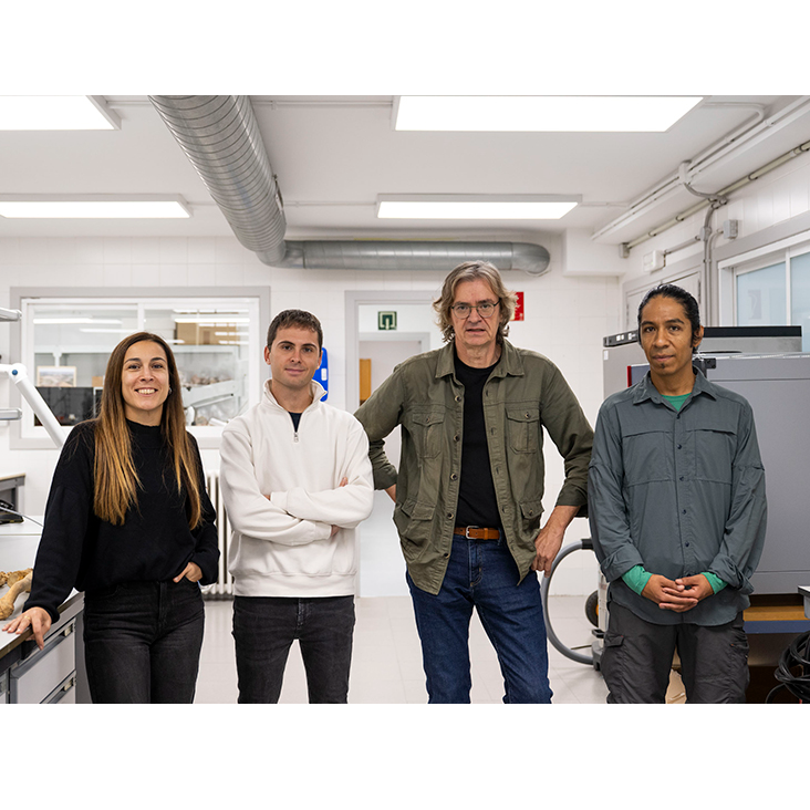 Un investigador de la UPNA descubre cuatro enterramientos infantiles asociados a la fundación de la ciudad vascona de Andelo