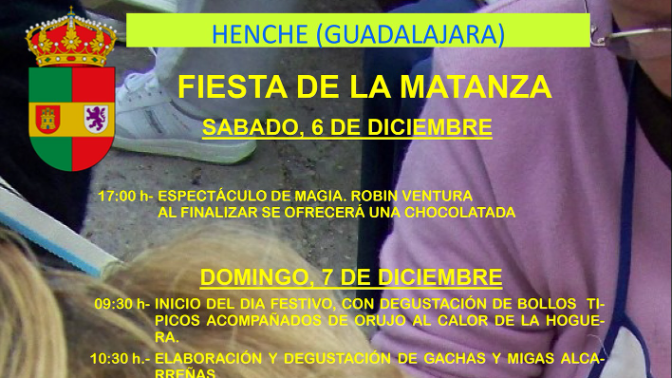 Diciembre llega con la Fiesta de la Matanza en Henche
