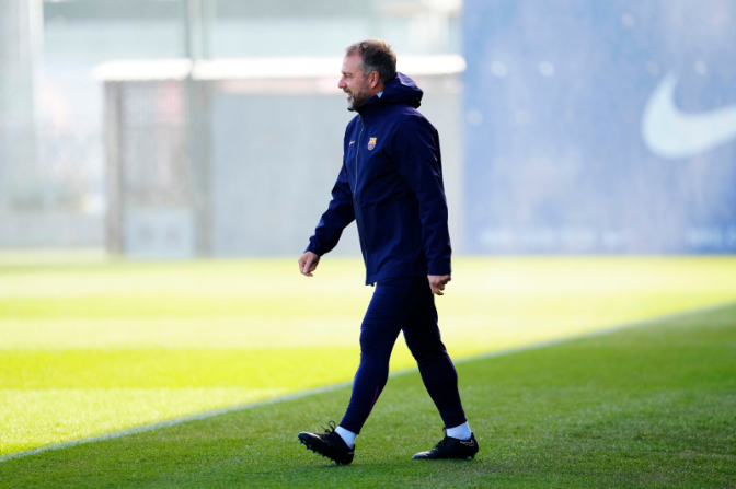 Hansi Flick: "Eric Garcia defensa i estima el Barça"