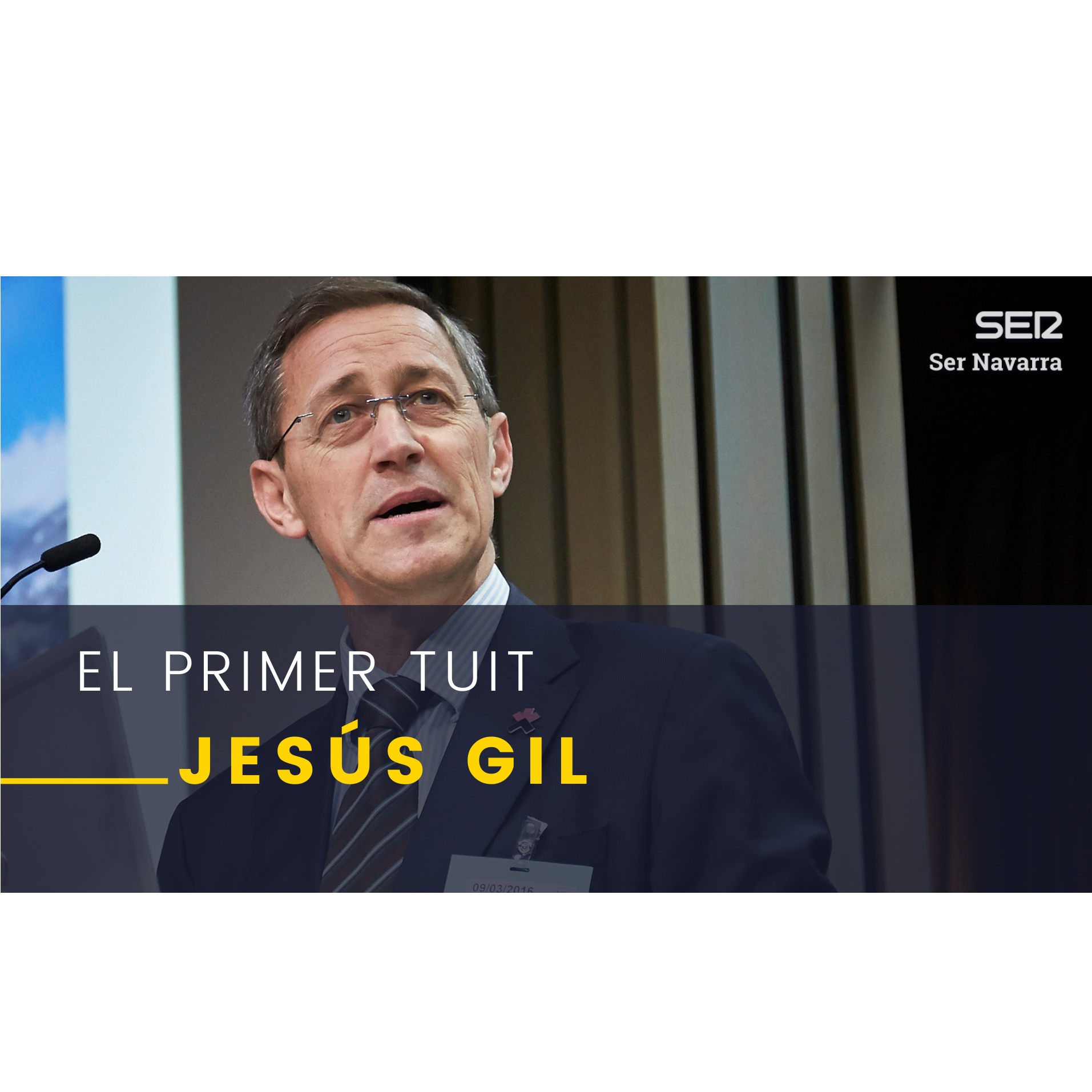 El Primer Tuit con Jesús Gil, consultor