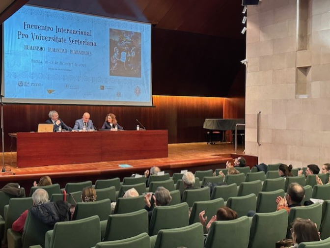 Pablo Cuevas, presidente de la Asociación Studiosi pro Vniversitate Sertoriana Pablo Cuevas, presidente de la Asociación Studiosi pro Vniversitate Sertoriana