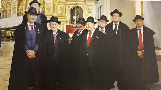 Raul Jornet, pte Cofradía de Santa Lucía en Banyeres de Mariola