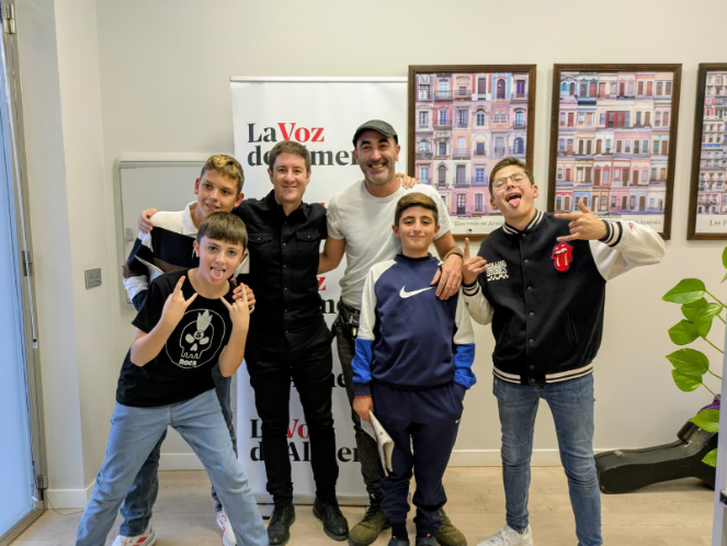 Five Rock, la banda de Punk Rock con componentes 12 Años que revive desde Albox a grupos como Eskorbuto o Extremoduro Five Rock, la banda de Punk Rock con componentes 12 Años que revive desde Albox a grupos como Eskorbuto o Extremoduro