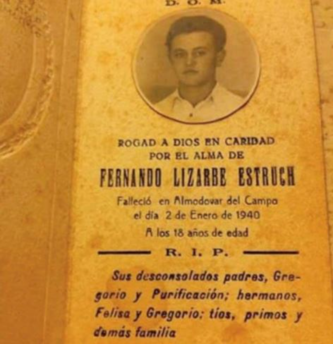 Fusilado tras ir a la cárcel por pintar "Menos Franco y más pan blanco" Fusilado tras ir a la cárcel por pintar "Menos Franco y más pan blanco"