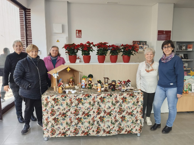 En Miramar han preparado un Belén muy particular: hecho a mano con una técnica japonesa de crochet