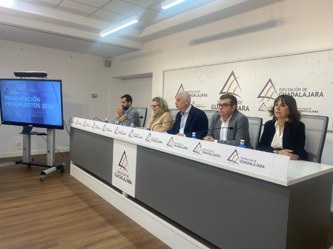 José L. Vega, presupuestos Diputación Guadalajara 2026