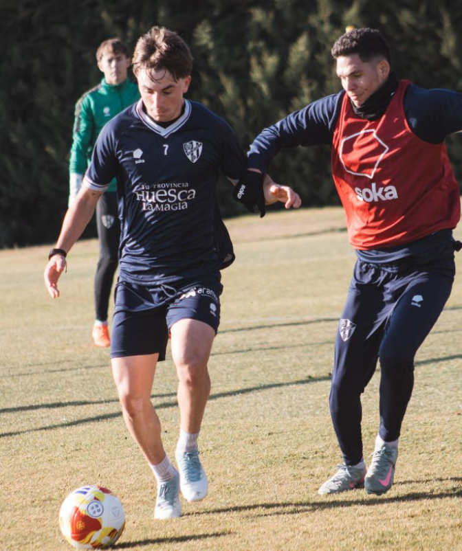 Manu Rico espera que la SD Huesca despida el año con victoria en El Alcoraz Manu Rico espera que la SD Huesca despida el año con victoria en El Alcoraz