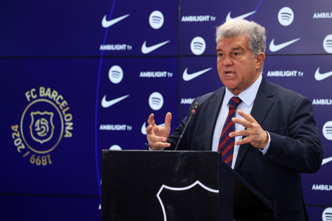 "És Nadal i anem primers": la nadala de Joan Laporta al 'Què t'hi jugues!'