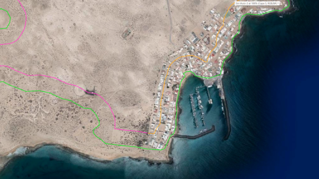 Jaque de Costas a La Graciosa con un deslinde "desproporcionado"