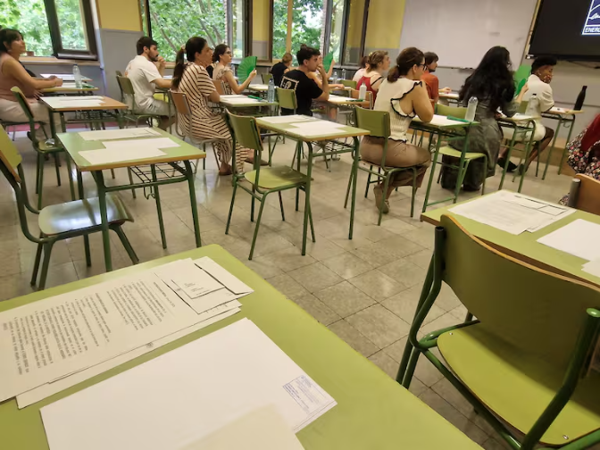 Así es opositar en festivos