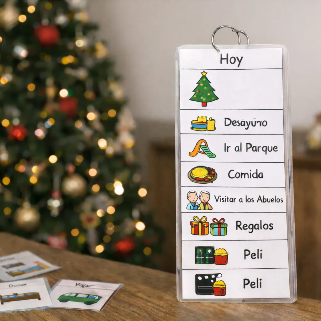 Entrevista con María Isabel Campillo de la Fundación ConecTEA de San Sebastián de los Reyes con motivo del audiocuento realizado por personas con autismo para Navidad.