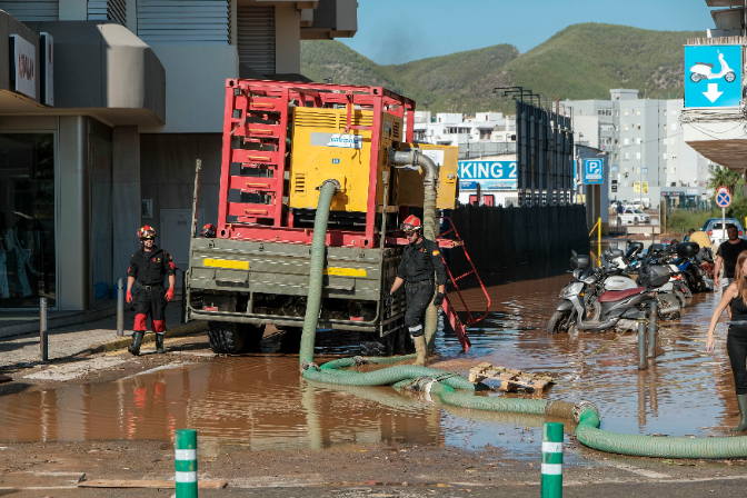 Reportajes del año - Dana en Ibiza