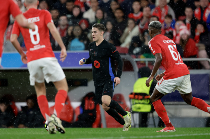 Imagen de La pedrera del FC Barcelona vs. la del Benfica: 