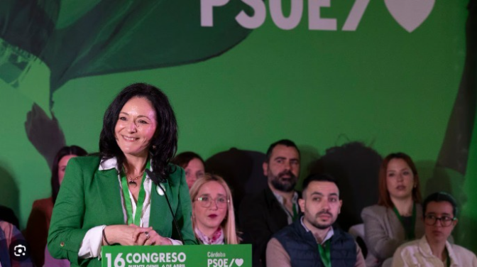 Imagen de Entrevista Rafi Crespín, reelegida secretaria general del PSOE de Córdoba.