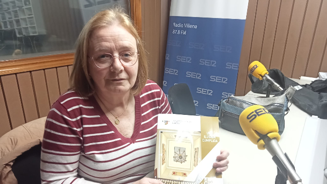 Imagen de Mari Cruz Rojas, coordinadora del boletin en Radio Villena SER