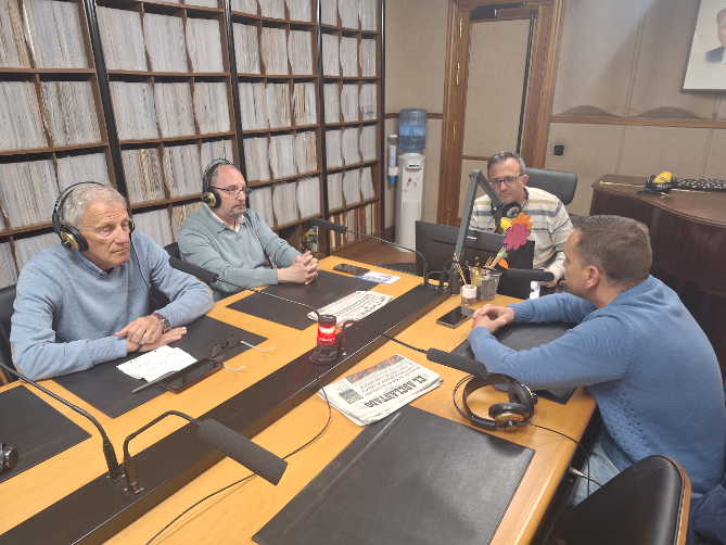 Imagen de Barra libre en Ser Deportivos Segovia sobre el empate de la Segoviana ante la Real Sociedad B con Kini, Ángel Berbel, Jesús Bellota y Javier Jiménez