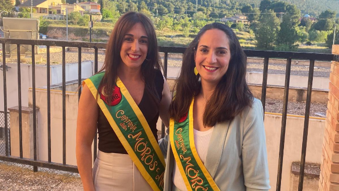 Imagen de Carolina Juan, Capitana Mora Nou del 10 y 11 de mayo