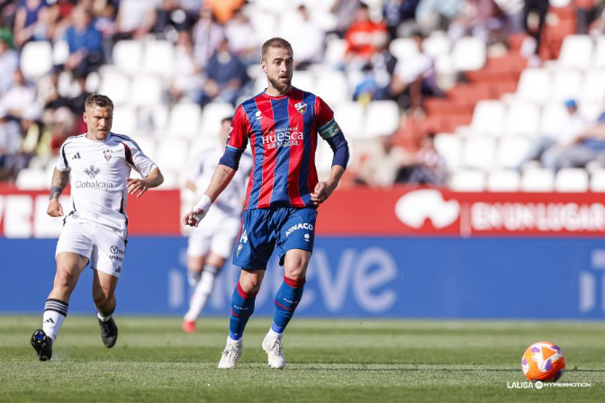 Imagen de Jorge Pulido tras la derrota en Albacete