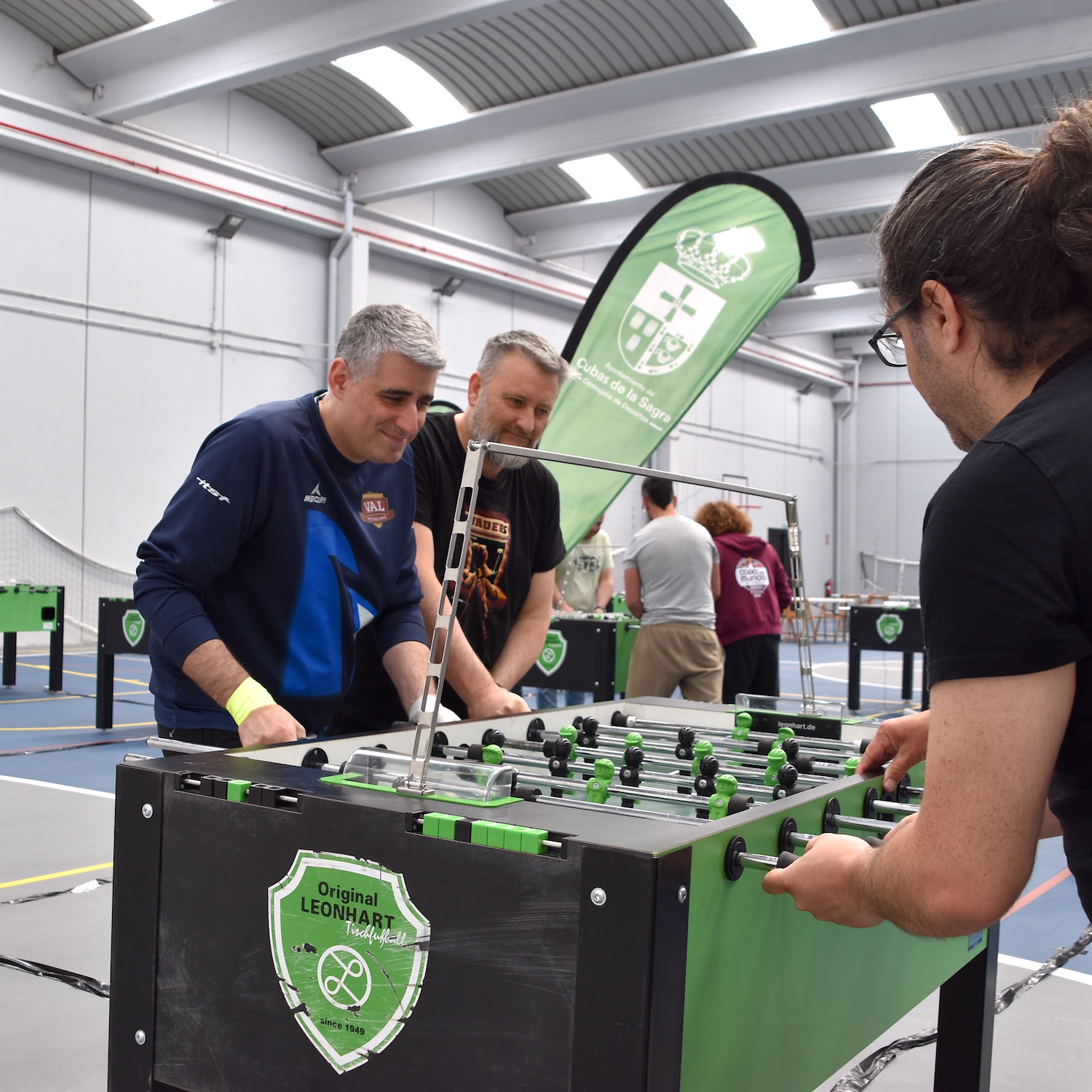 Imagen de David Gañán, secretario general de la Federación Española de Futbolín, repasa el campeonato de Cubas de la Sagra